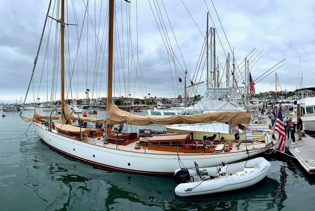 Astor won the People’s Choice Award at the 2023 Wooden Boat Festival / photo by Jim Collins