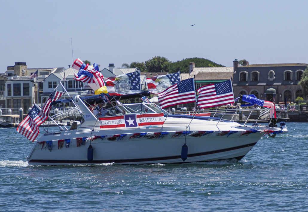 July 4 Old Glory Boat Parade 2023 / photo by Lawrence Sherwin