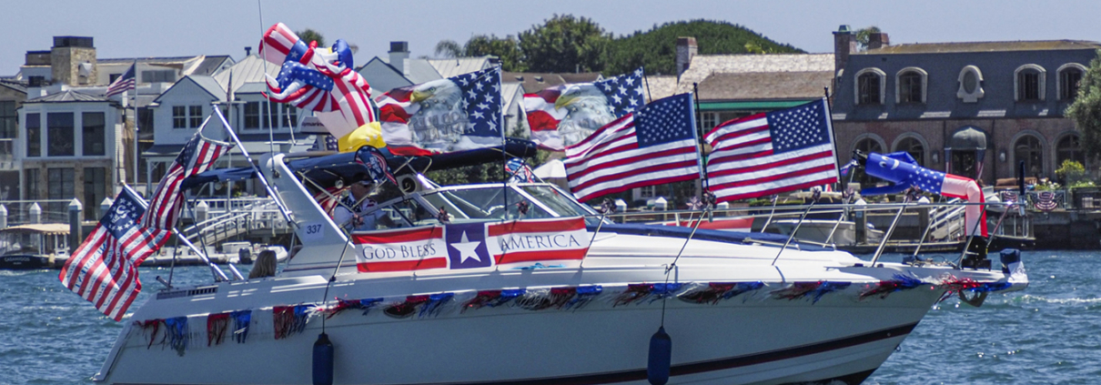 July 4 Old Glory Boat Parade 2023 / photo by Lawrence Sherwin