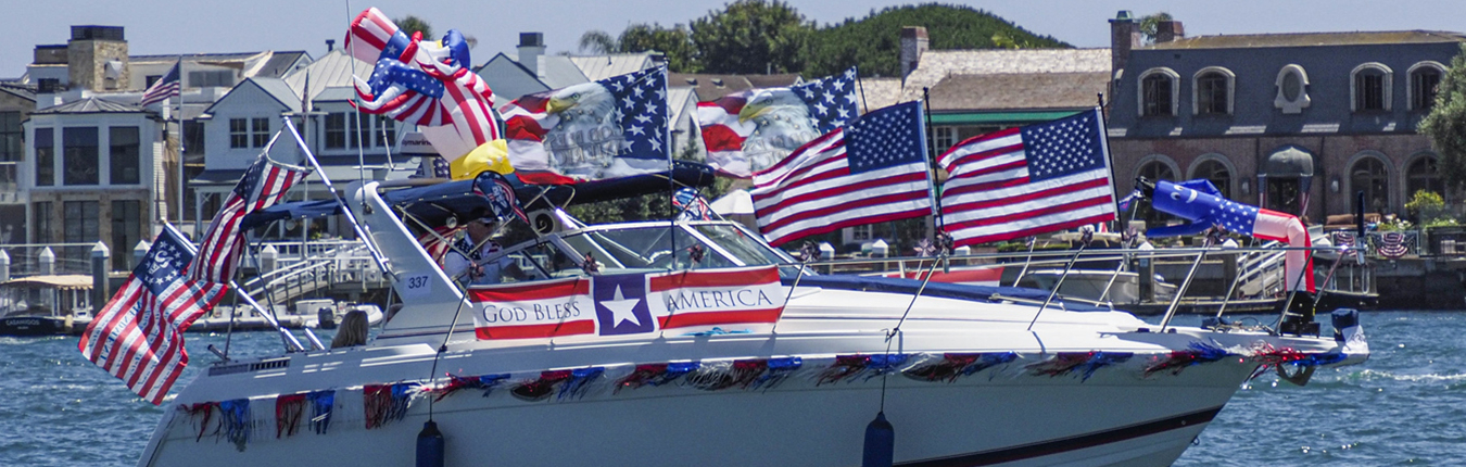 July 4 Old Glory Boat Parade 2023 / photo by Lawrence Sherwin