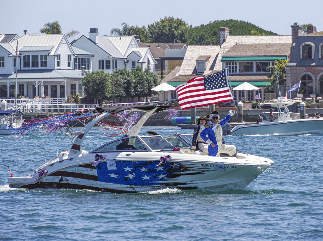 July 4 Old Glory Boat Parade 2023 / photo by Lawrence Sherwin